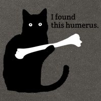 I FOUND THIS HUMERUS Cotton Canvas Backpack