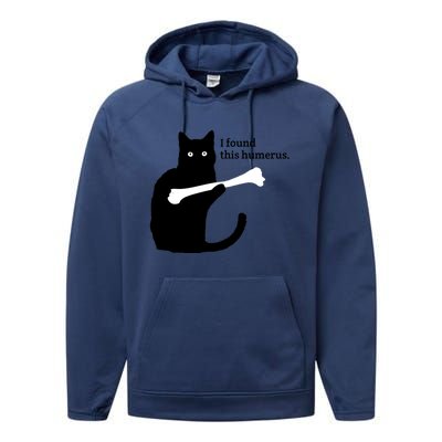 I FOUND THIS HUMERUS Performance Fleece Hoodie