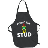 I Found The Stud Funny Stud Finder Joke Apron