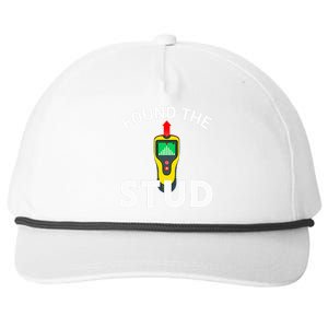 I Found The Stud Funny Stud Finder Joke Snapback Five-Panel Rope Hat