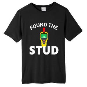 I Found The Stud Funny Stud Finder Joke Tall Fusion ChromaSoft Performance T-Shirt