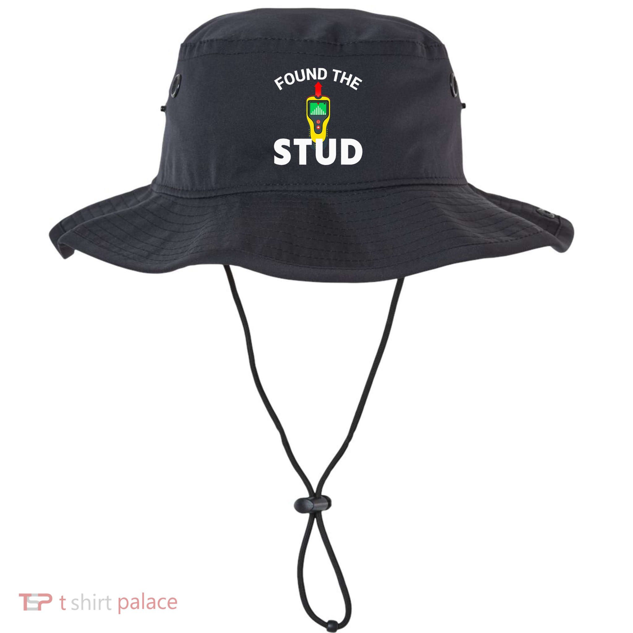 I Found The Stud Funny Stud Finder Joke Bucket Hat