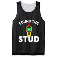 I Found The Stud Funny Stud Finder Joke Mesh Reversible Basketball Jersey Tank
