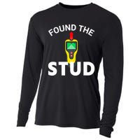 I Found The Stud Funny Stud Finder Joke Cooling Performance Long Sleeve Crew