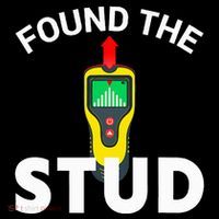 I Found The Stud Funny Stud Finder Joke Premium T-Shirt