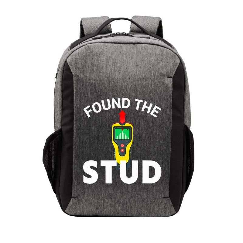 I Found The Stud Funny Stud Finder Joke Vector Backpack