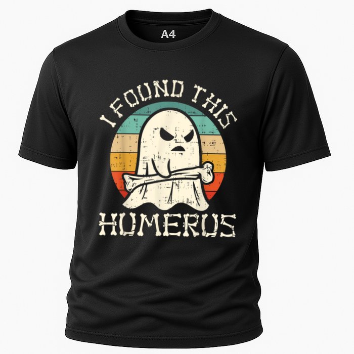 I Found This Humerus Ghost Boo Funny Retro Halloween Performance Shirt