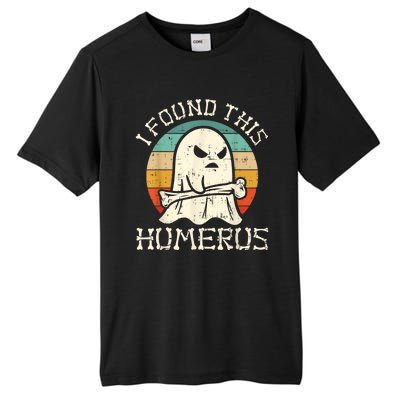 I Found This Humerus Ghost Boo Funny Retro Halloween Tall Fusion ChromaSoft Performance T-Shirt