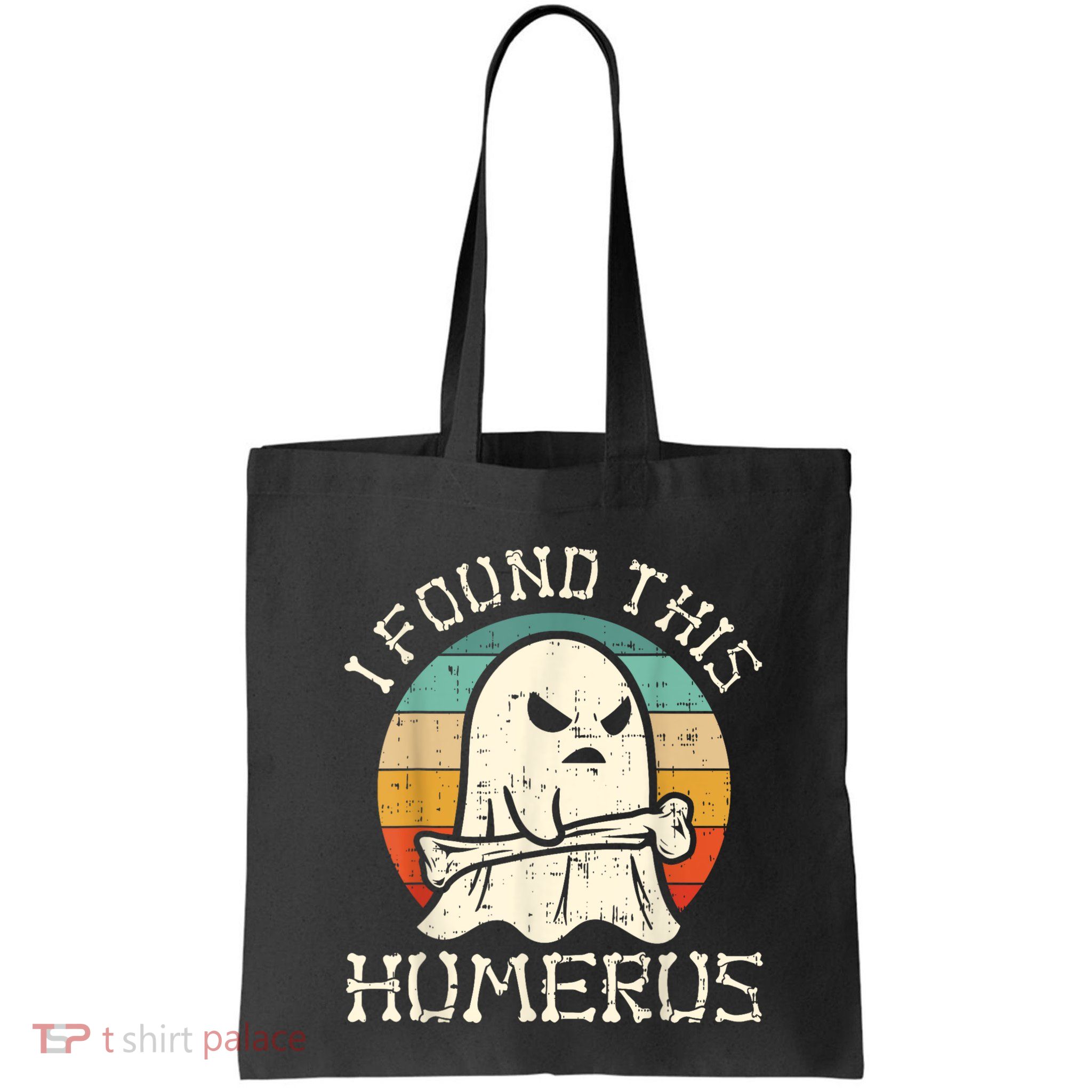 I Found This Humerus Ghost Boo Funny Retro Halloween Bag