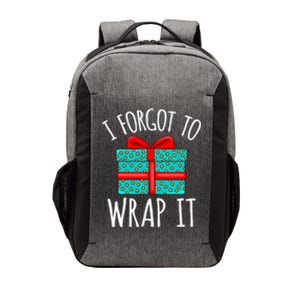 I Forgot To Wrap It Funny Christmas Pregnancy Announcet Gift Vector Backpack