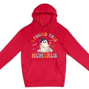 I Found This Humerus Pun Joke Humorous Halloween Premium Pullover Hoodie