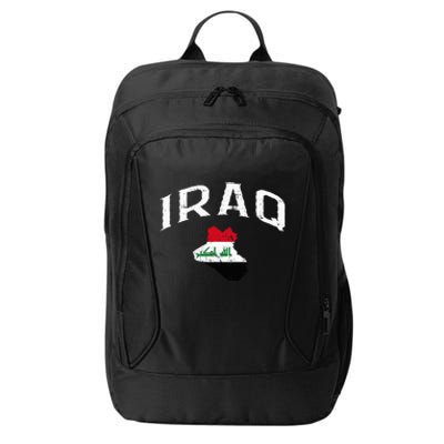 Iraq Flag Throwback Sport Souvenir City Backpack