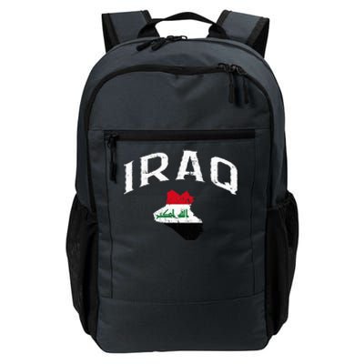 Iraq Flag Throwback Sport Souvenir Daily Commute Backpack