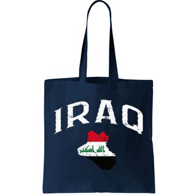 Iraq Flag Throwback Sport Souvenir Tote Bag