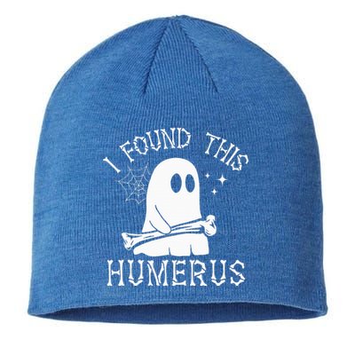 I Found This Humerus Halloween Sustainable Beanie