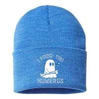 I Found This Humerus Halloween Sustainable Knit Beanie