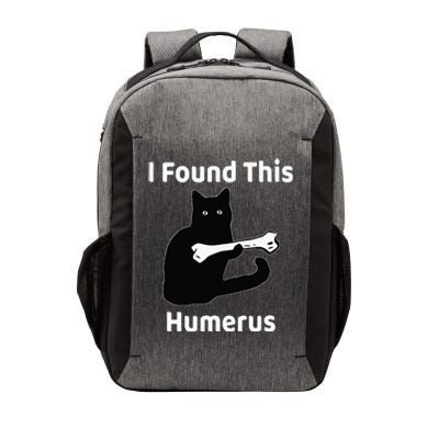 I Found This Humerus Funny Cat Lover Vector Backpack