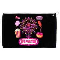 Its Fair Time Funny State Fair Ferris Wheel And Good Food Grommeted Golf Towel