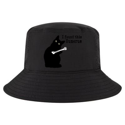I Found This Humerus Humorous, Cat Lover Cool Comfort Performance Bucket Hat