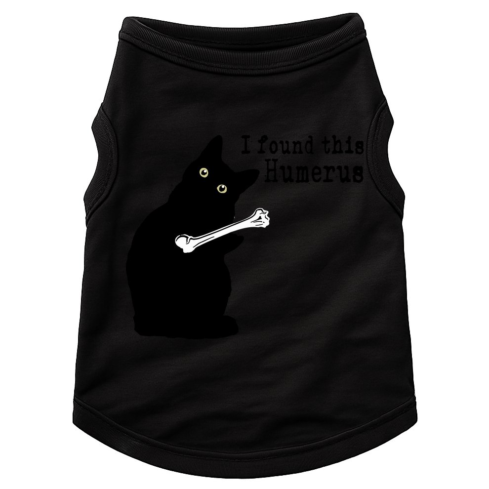 I Found This Humerus Humorous, Cat Lover Doggie Tank