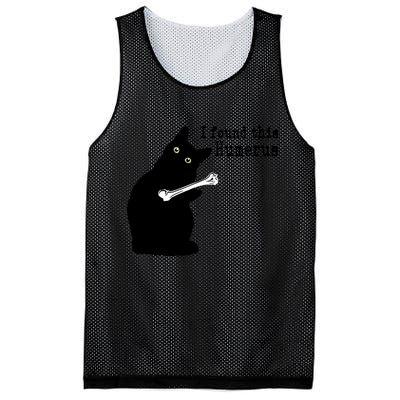 I Found This Humerus Humorous, Cat Lover Mesh Reversible Basketball Jersey Tank