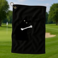 I Found This Humerus Humorous, Cat Lover Golf Towel