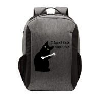 I Found This Humerus Humorous, Cat Lover Vector Backpack