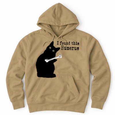 I Found This Humerus Humorous, Cat Lover Hoodie