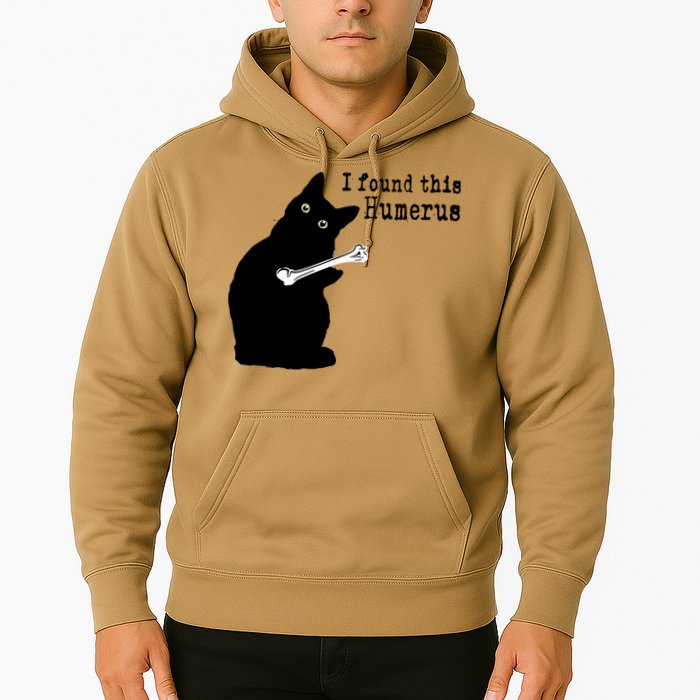 I Found This Humerus Humorous, Cat Lover Hoodie