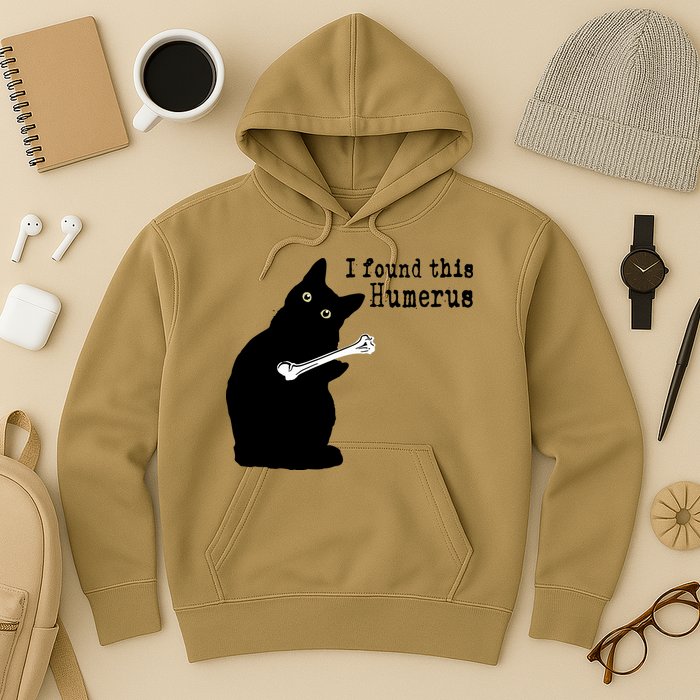 I Found This Humerus Humorous, Cat Lover Hoodie