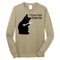 I Found This Humerus Humorous, Cat Lover Long Sleeve Shirt