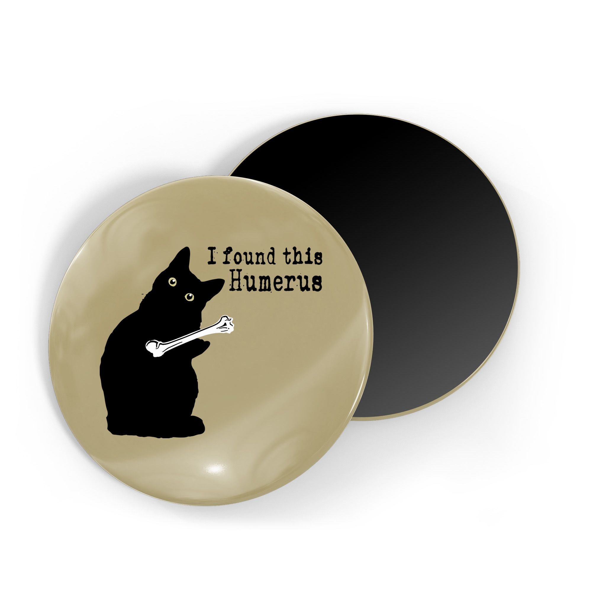I Found This Humerus Humorous, Cat Lover Magnet