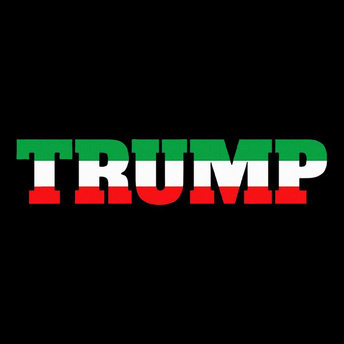 Italians For Trump Italiano Supporter Italy National Flag Drawstring Bag