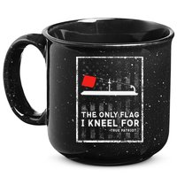 Ice Fishing Tip Up The Only Flag I Kneel For 15oz Campfire Ceramic Mug