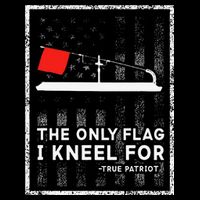 Ice Fishing Tip Up The Only Flag I Kneel For Bag