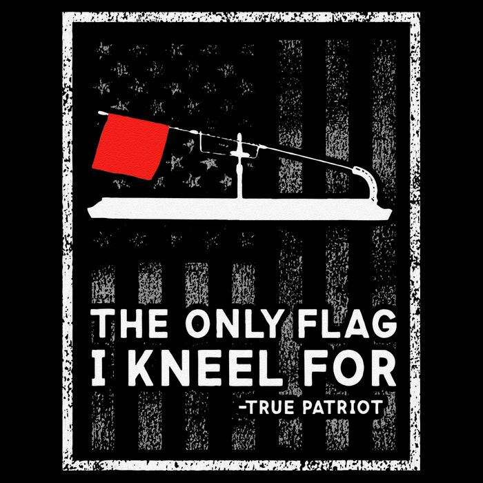 Ice Fishing Tip Up The Only Flag I Kneel For Bag