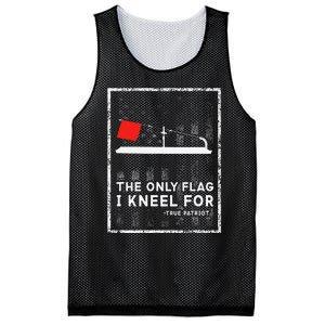 Ice Fishing Tip Up The Only Flag I Kneel For Mesh Reversible Basketball Jersey Tank