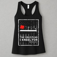 Ice Fishing Tip Up The Only Flag I Kneel For Womens Tank Top