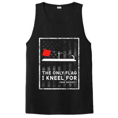 Ice Fishing Tip Up The Only Flag I Kneel For PosiCharge Competitor Tank