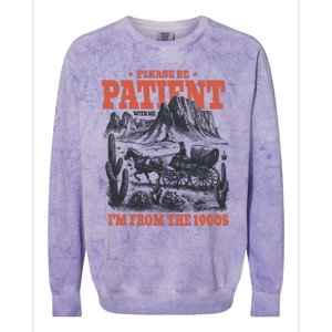 IM From The 1990s Colorblast Crewneck Sweatshirt