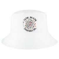 Im Fine This Is Fine Everything Is Fine Funny Christmas Cool Comfort Performance Bucket Hat