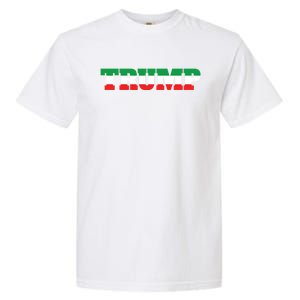 Italians For Trump Italiano Supporter Italy National Flag Cute Gift Garment-Dyed Heavyweight T-Shirt