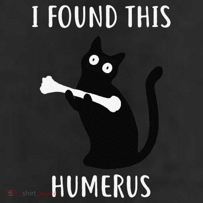 I Found This Humerus Funny Black Cat 25L Jumbo Tote