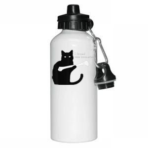 I Found This Humerus Funny Cat Lover Tees Aluminum Water Bottle