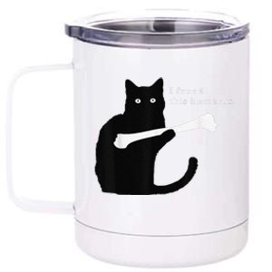 I Found This Humerus Funny Cat Lover Tees 12 oz Stainless Steel Tumbler Cup