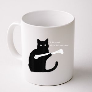 I Found This Humerus Funny Cat Lover Tees Coffee Mug