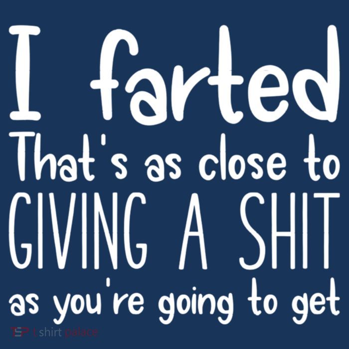 I Farted That's As Close To Giving A Shit Women's V-Neck T-Shirt