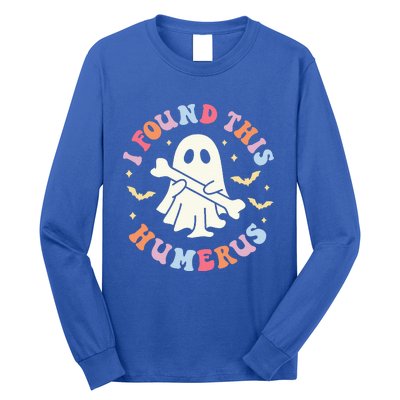 I Found This Humerus Pun Joke Humorous Halloween Costume Long Sleeve Shirt