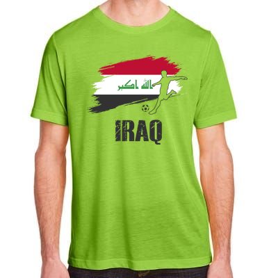 Iraq Football Team Player Flag Adult ChromaSoft Performance T-Shirt