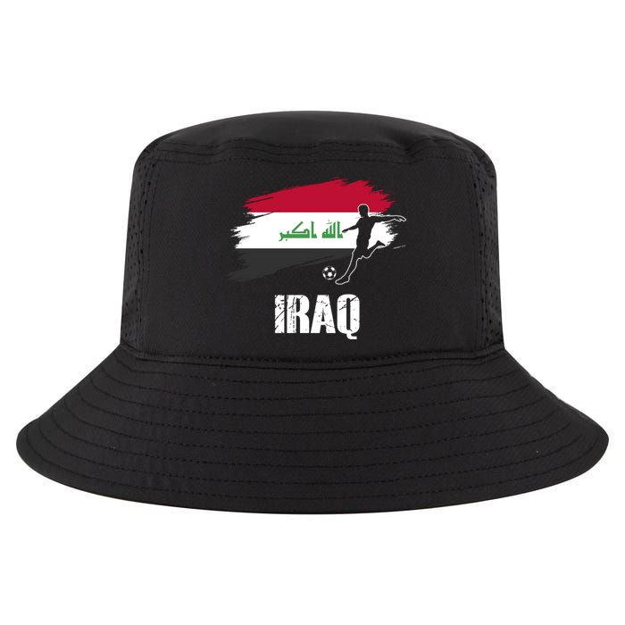 Iraq Football Team Player Flag Cool Comfort Performance Bucket Hat